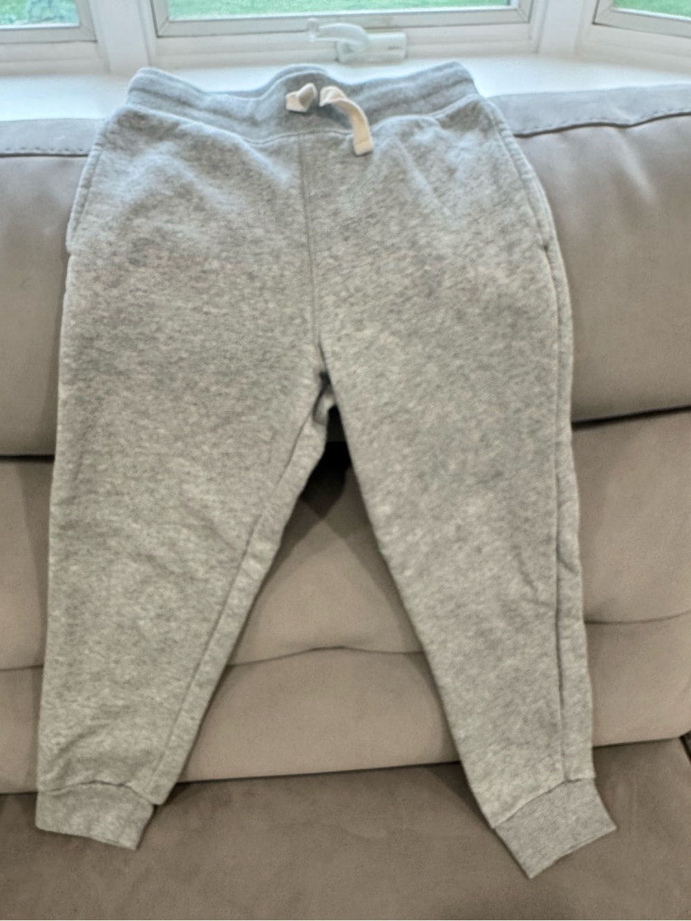 Place Girls' Heather Gray sweatpants